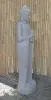  Product image 3 of the product “Standing Buddha made of Riverstone in Dharmachakra position - gesture of wheel of the teaching of Dharma. About 180cm height. ”